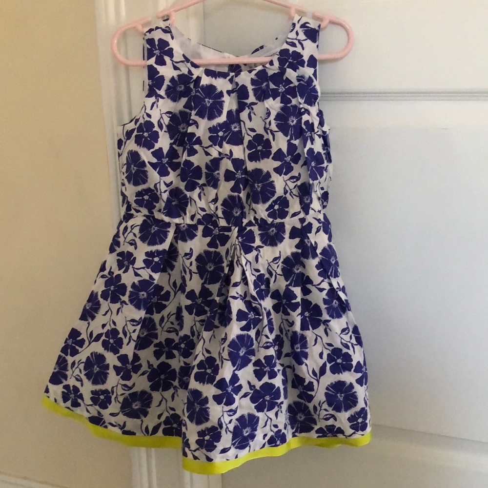 4-T floral print girls dress